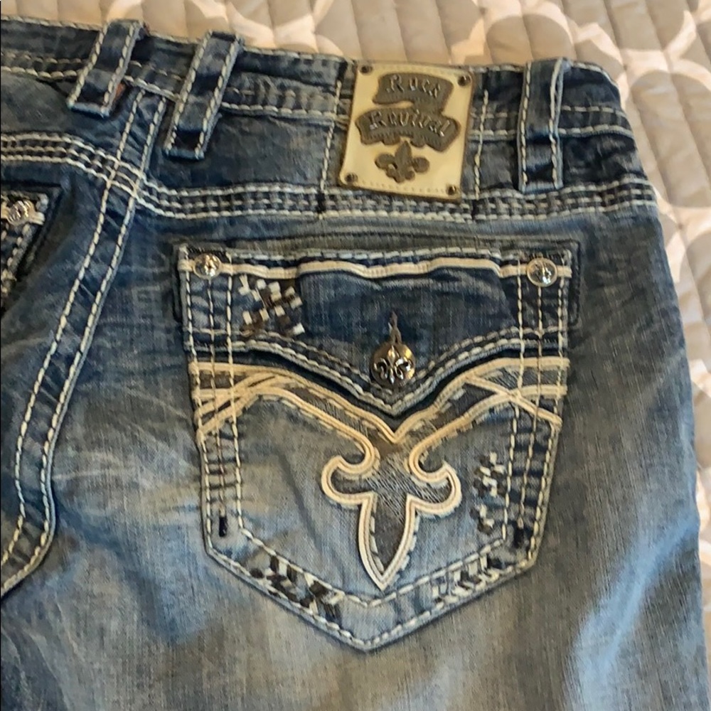 Men’s Rock Revival Norris Straight Leg Size 38R